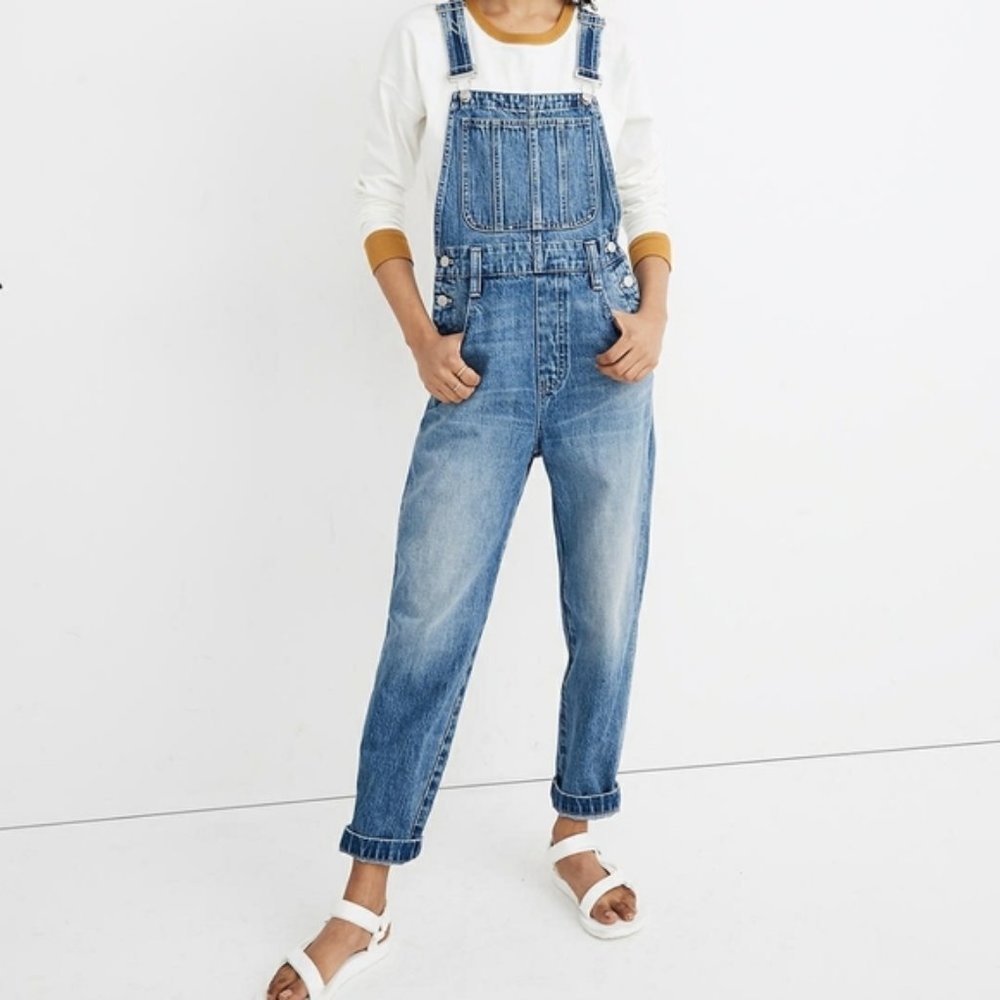 Madewell Straight Leg Overalls